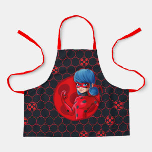 Delantal Ladybug Red Badge