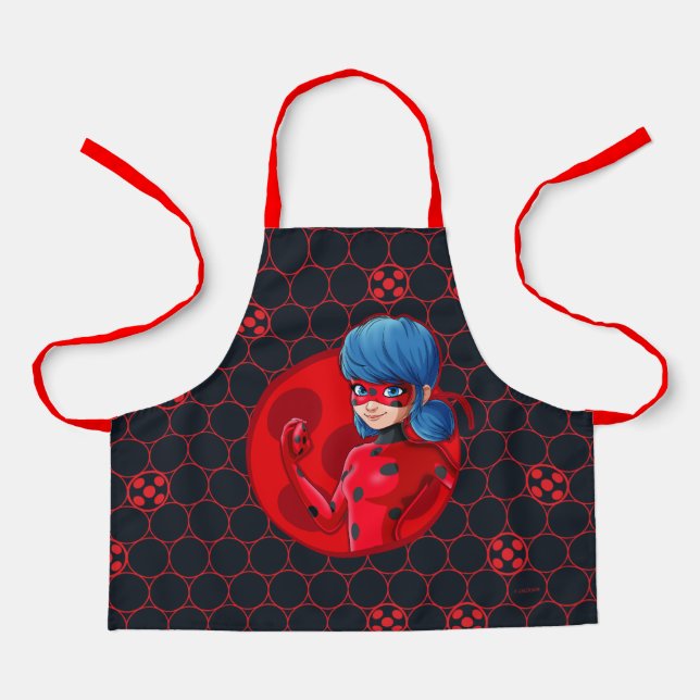 Delantal Ladybug Red Badge (Anverso)