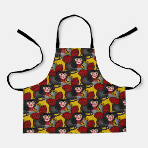 Delantal Ladybug y Sunflowers-Diagonal-Amarillo-1-