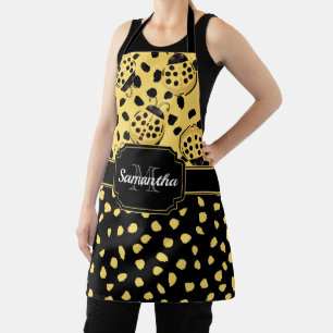 Delantal Ladybugs amarillos