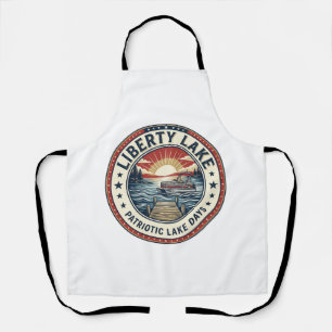Delantal Lago Liberty Patriótico Lago Liberty Vida Vintage