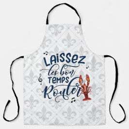 Delantal Laissez Les Bon Temps Rouler Crawfish Apron