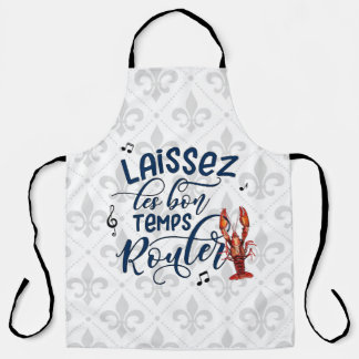 Delantal Laissez Les Bon Temps Rouler Crawfish Apron