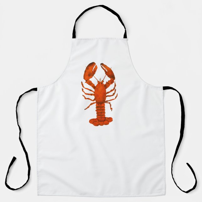 Delantal Langostino Rojo (Anverso)