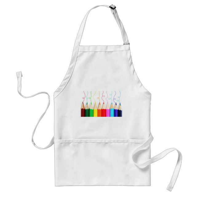 Delantal Lápiz de colores (Frente)