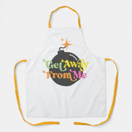 Delantal Lárgate De Mí Bomba Funny Cocinar