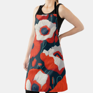 Delantal Large Floral Apron