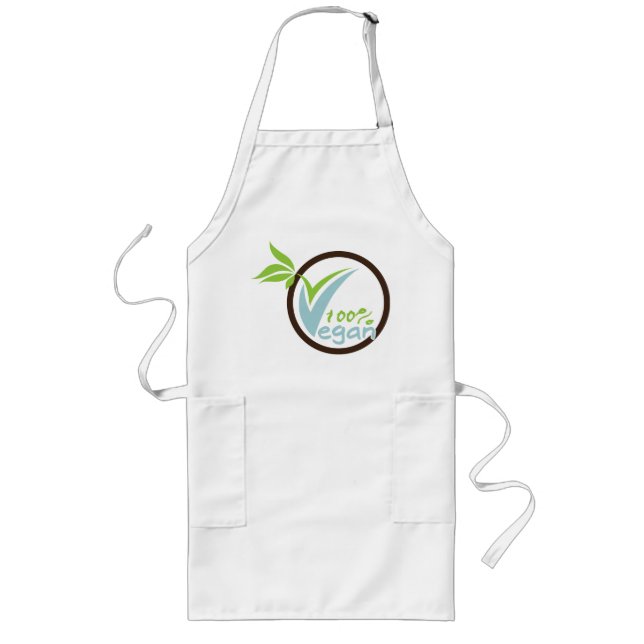 Delantal Largo 100% Vegan Apron (Frente)