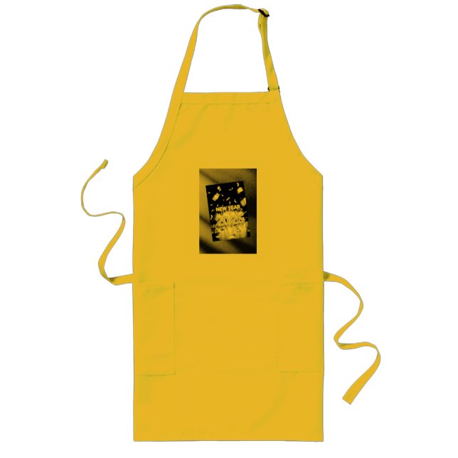 Delantal Largo 2026 Festive Custom Celebration Kitchen Apron (Frente)