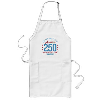 Delantal Largo 250.º Aniversario de los Estados Unidos Haciendo H