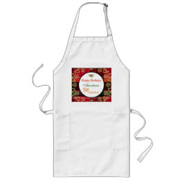 Delantal Largo 50 y fabulosa fiesta de cumpleaños Madras VI