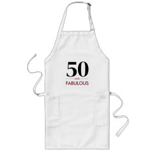 Delantal Largo 50 y fabuloso cumpleaños con vino de cereza