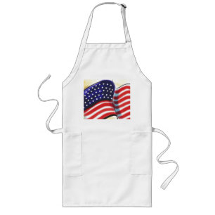 Delantal Largo Abstracto de Old Glory Apron