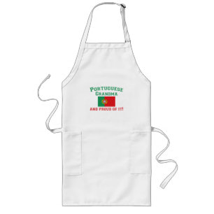 Delantal Largo Abuela portuguesa orgullosa