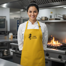 Delantal Largo Adjustable women's apron - Gift for mom apron