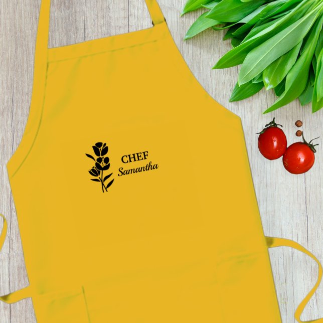Delantal Largo Adjustable women's apron - Gift for mom apron (Subido por el creador)