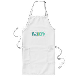 Delantal Largo Afroamericano