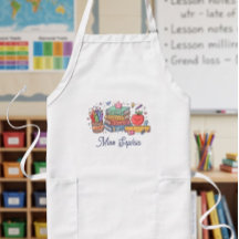 Agradecimiento a la maestra de manzana linda perso
