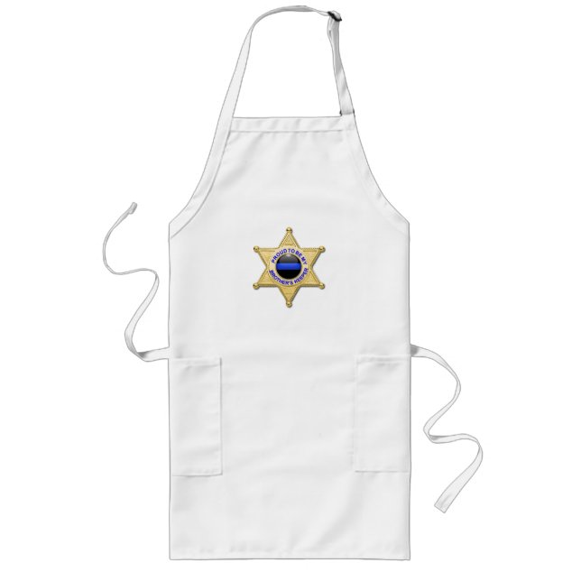 Delantal Largo Alguacil Adjunto Badge Long Apron (Frente)