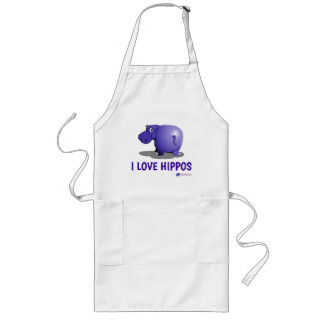 Delantal Largo Amo Hippos Apron