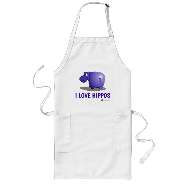 Delantal Largo Amo Hippos Apron (Frente)