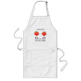 Delantal Largo Amor al tomate - Largo Apron