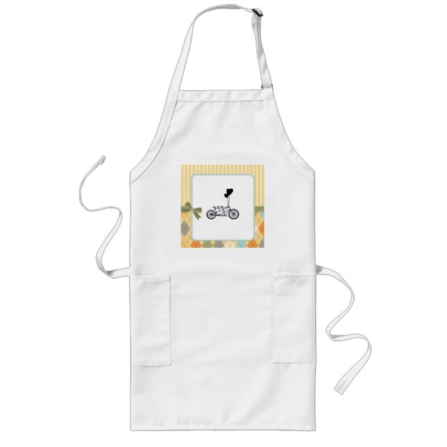 Delantal Largo Amor vintage (Frente)