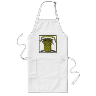 Delantal Largo Anuncio de Café Francés Antiguo