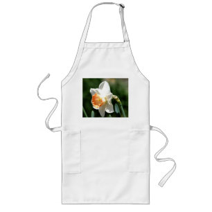 Delantal Largo Apricot Daffodil Gardening Apron