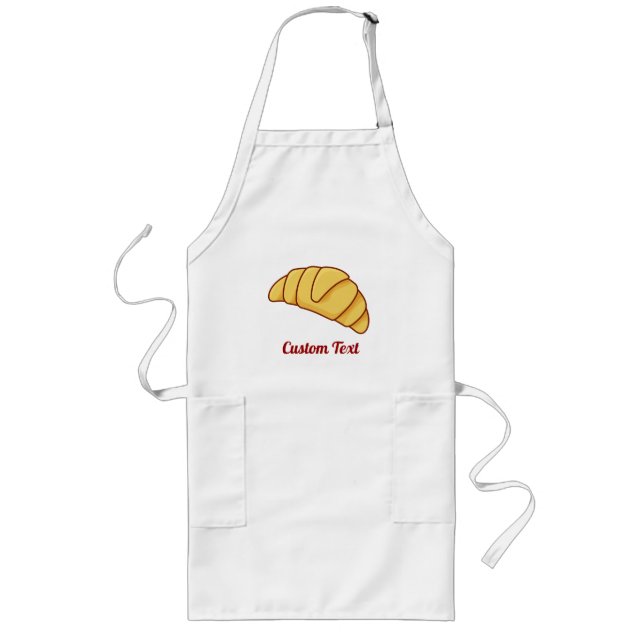 Delantal Largo Apron Adulto Croissant (Frente)