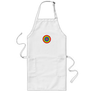 Delantal Largo Apron arcoiris