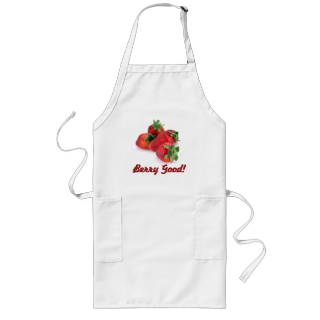 Delantal Largo Apron Berry Good Bunch (Frente)