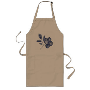 Delantal Largo Apron Blueberry