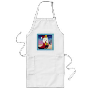Delantal Largo Apron - Bote de Cowboy, todo vestido