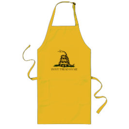 Delantal Largo Apron con bandera de Gadsden