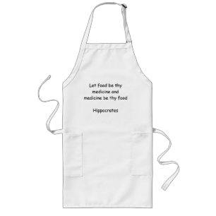 Delantal Largo Apron con presupuesto griego