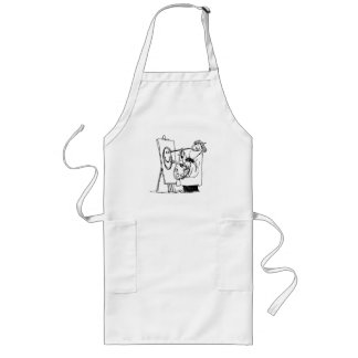 Delantal Largo apron de artista