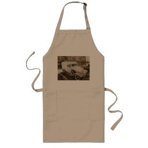 Delantal Largo Apron de coche Sepia Classic