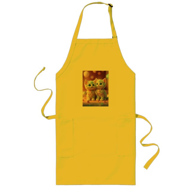 Delantal Largo apron de cocina (Frente)