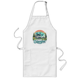 Delantal Largo Apron de cocina de glamur feliz