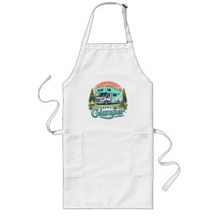 Delantal Largo Apron de cocina de glamur feliz