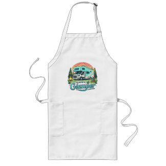 Delantal Largo Apron de cocina de glamur feliz