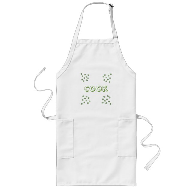 Delantal Largo Apron de Cook (Frente)
