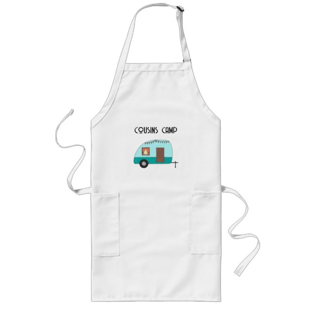 Delantal Largo Apron de Cousins Camp Retro Camper (Frente)