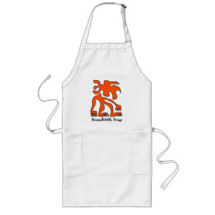 Delantal Largo Aprón de diseño MammaBASIL.