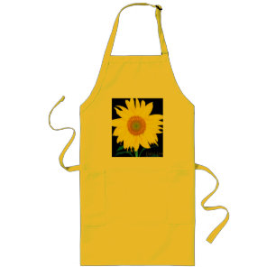 Delantal Largo Apron de girasol