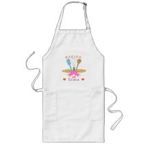 Apron de horneado personalizado para mujeres