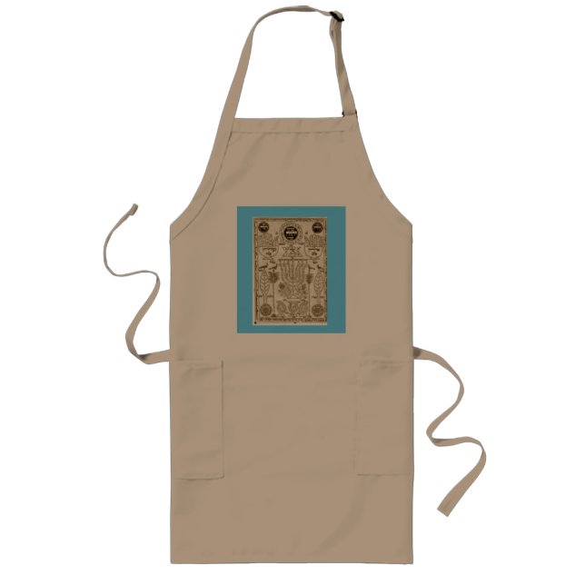Delantal Largo Apron de larga cocina (Frente)