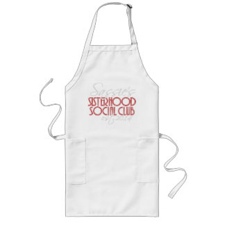DELANTAL LARGO APRON DE LAS MUJERES DE LA SSSC