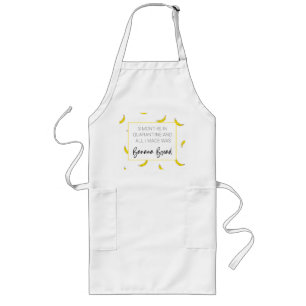 Delantal Largo Apron de pan banano